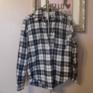 Mimi Chica Black/White Flannel Shirt